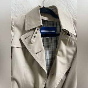 Blue label (rare) Burberry trench coat
